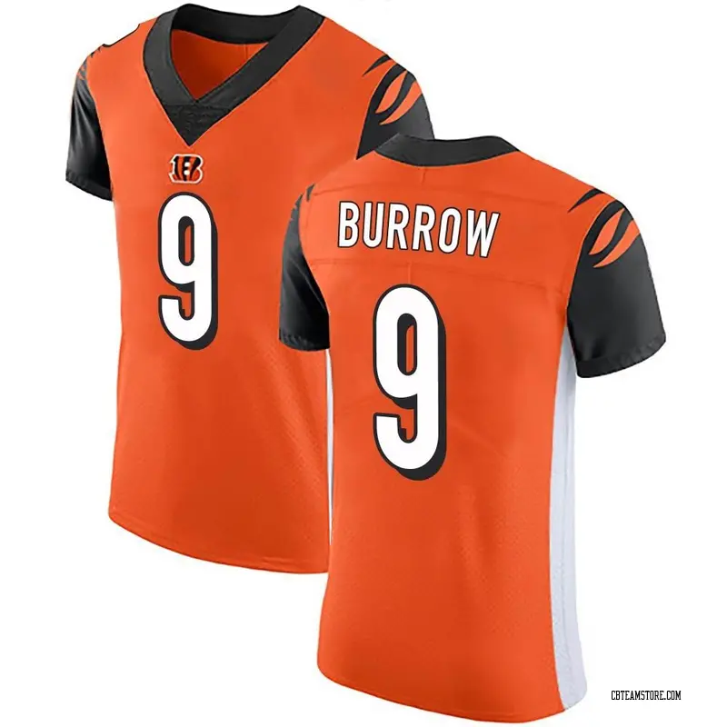youth orange joe burrow jersey