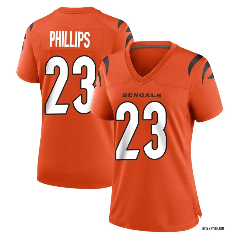 Women's Darius Phillips Cincinnati Bengals Jersey - Orange Game
