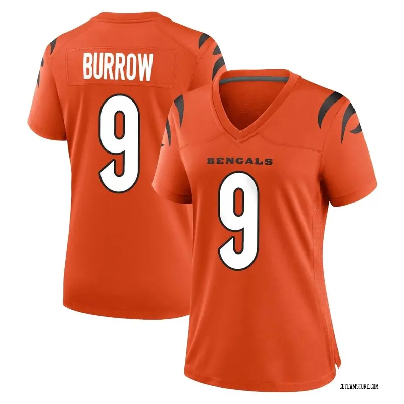 youth orange joe burrow jersey
