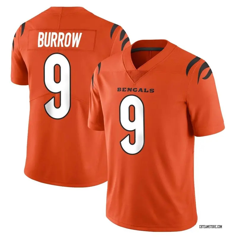 youth orange joe burrow jersey