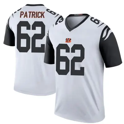 Youth Lucas Patrick Cincinnati Bengals Color Rush Jersey - White Legend