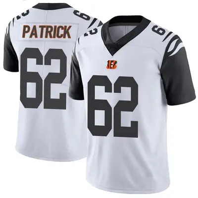 Youth Lucas Patrick Cincinnati Bengals Color Rush Vapor Untouchable Jersey - White Limited